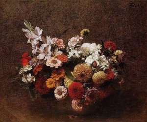 Bouquet Of Flowers — Henri Fantin-latour