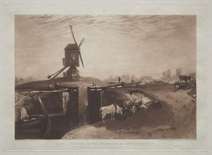 Windmill And Lock — Joseph Mallord William Turner