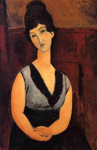 The Beautiful Confectioner — Amedeo Clemente Modigliani