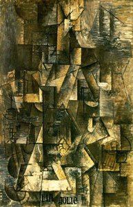 My Beautiful (woman With Guitar) — Pablo Picasso, Cubism