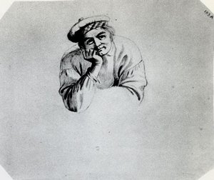 Study Of A Boatman 1 — George Caleb Bingham