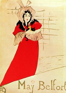 Jardin De Paris, May Belfort, Plakat — Henri De Toulouse-lautrec, Art Nouveau