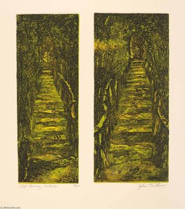 Old Stairway Lakeside — John Talleur