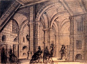 Bastille Interior — Jean-honoré Fragonard, Rococo