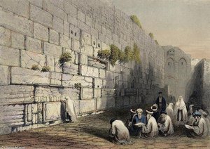 Jews Place Of Wailing — William Henry Bartlett