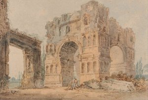 St Nicholas Hospital, Richmond, Yorkshire — Thomas Girtin
