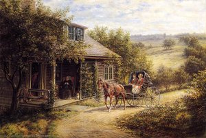 Unexpected Visitors — Edward Lamson Henry