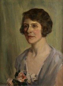 The Artist's Wife, Beatrice Elizabeth Ramsay, Née Hewat (d.1959) — David Prophet Ramsay