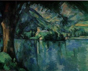 Lake Annecy — Paul Cézanne, Post-impressionism