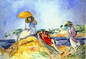 Three Woman By The Sea — Henri Lebasque