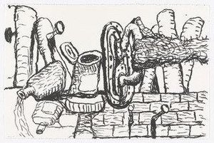 Remains From Eight Lithographs To Benefit The Foundation For Contemporary Performance Arts, Inc — Philip Guston
