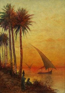 Sunset On The Nile