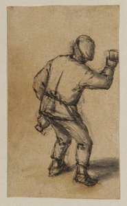 Peasant With A Bottle And Glass 1 — Adriaen Van Ostade