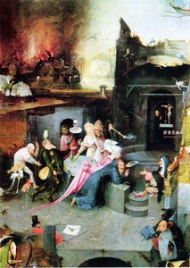 Versuchung Des Heiligen Antonius (detail) — Hieronymus Bosch