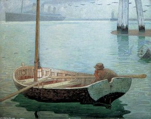 The Outward Bound — Frederick Cayley Robinson