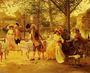 A Cafe By The River — Alonso Perez