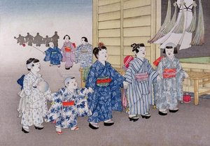O-bon Festival — Kobayashi Eitaku
