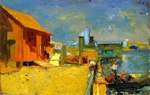 The Wharf, San Pedro — Franz Bischoff
