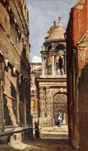 The Entrance To Queen's College — John Fulleylove