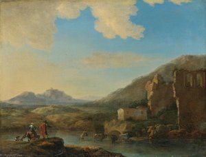 Mountainous Landscape — Jan Asselijn