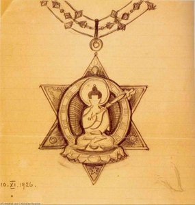 Die Ordnung Des Buddha, Allmächtig — Nikolai Konstantinowitsch Roerich, Symbolism