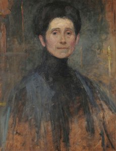 Sef-portrait — Olga Boznańska, Impressionism