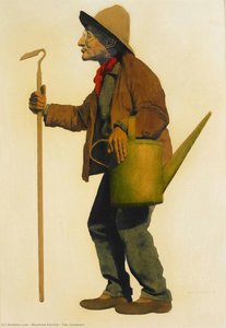 The Gardener — Maxfield Parrish