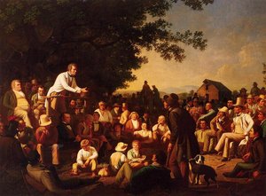 Stump Speaking — George Caleb Bingham