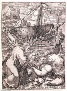 Christ Rescuing St Peter From The Sea