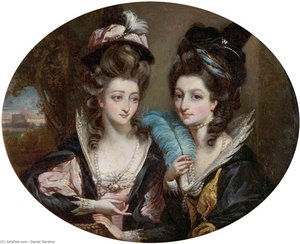 Mrs Gwynne And Mrs Bunbury As The Merry Wives Of Windsor