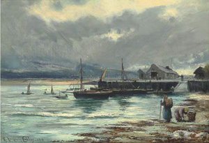 The Harbour Barmouth — Henry Hadfield Cubley