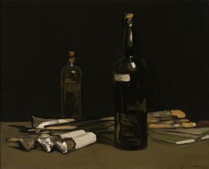 Still Life, Painter's Materials — Сэмюэл Джон Пиллой