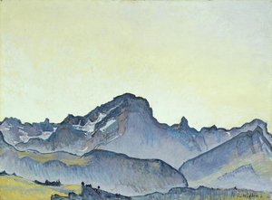 The Grand Muveran — Ferdinand Hodler