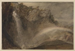 Upper Falls Of The Reichenbach — Joseph Mallord William Turner