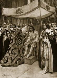 The Anointing Of Charles I — Amédée Forestier