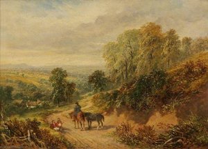 On The Heath At Old Storridge, Worcestershire — Henry Harris Lines