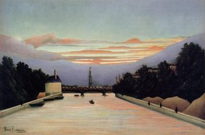 The Eiffel Tower — Henri Julien Félix Rousseau (le Douanier)