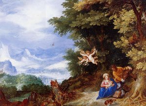 The Rest On The Flight To Egypt — Jan Breigel Stariji