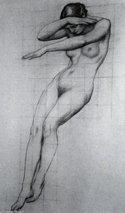 Study For Clyties Of The Mist - — Herbert James Draper