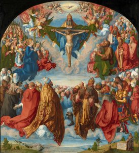 Die Anbetung Des Heiligen Trinity (landauer Altar) — Albrecht Dürer