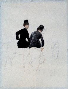 Amazzoni — Giuseppe De Nittis
