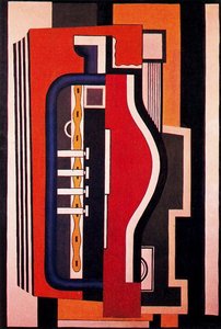 The Accordion — Fernand Léger, Purism