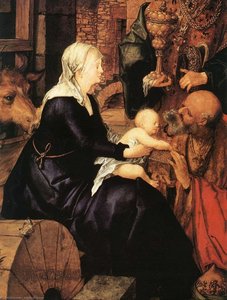 Adoration Of The Magi (detail) — Albrecht Dürer, Northern Renaissance