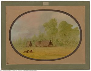 Pacapacurus Village — George Catlin