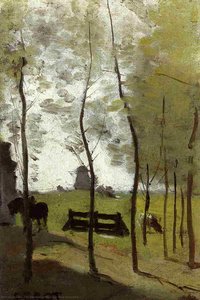 Near Rotterdam — Jean-baptiste-camille Corot