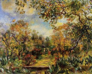 Beaulieu Landschaft — Pierre-auguste Renoir