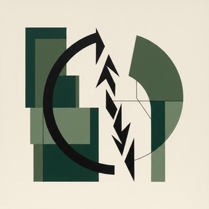 Vectorial Trajectories: An Ode To Controlled Momentum Across Beige Fields — Laurent Fabre