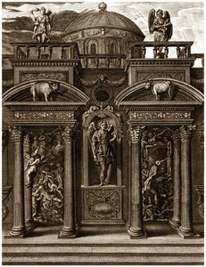 The House Of Sleep Engraving — Bernard Picart, Baroque