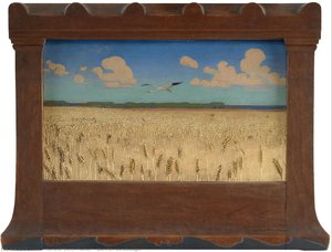Danish Landscape — Harald Slott-møller, Symbolist Movement