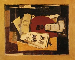 Guitar And Sheet Music — Georges Braque, Cubism